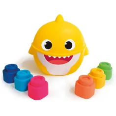 Baby Shark строителни блокчета в кутия - Clementoni изображение 2
