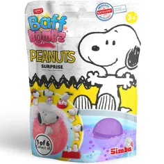 Baff Bombz бомбичка за баня изненада с фигура Peanuts - Simba Toys