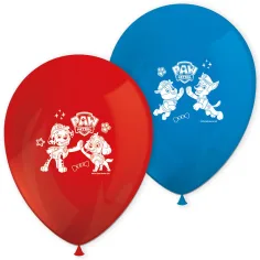 Балони с мотиви на Paw Patrol – комплект от 8 броя