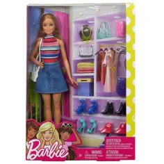 Барби: Барби модна кукла с обувки и аксесоари - Mattel