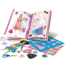 Barbie модна книжка за оцветяване в раница - Lisciani изображение 2