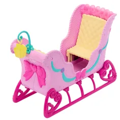 Барби Лешникотрошач - Комплект снежна шейна с кон - Mattel изображение 3