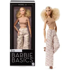 Барби: Signature Basics Neutral Collection 07 колекционерска кукла 32 см - Mattel