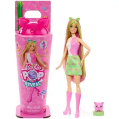 Барби: Слайм Разкритие Животинско Парти - Котешки комплект за игра – Mattel