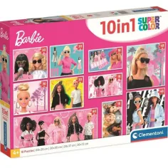Barbie 10в1 пъзел комплект - Clementoni