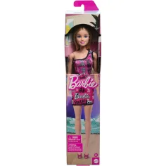 Barbie Chic руса модна кукла в розово, с рокля с надпис Barbie - Mattel