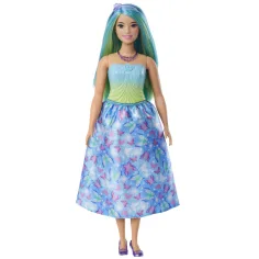 Barbie Dreamtopia: Принцеса кукла в синя рокля с пеперуди - Mattel изображение 2