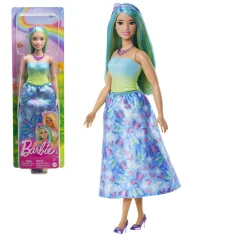 Barbie Dreamtopia: Принцеса кукла в синя рокля с пеперуди - Mattel