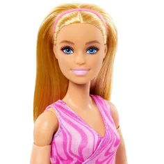 Barbie: Гъвкава йога кукла с руса коса - Mattel изображение 5
