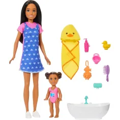 Barbie кукла с рокля на сърца - Mattel изображение 2