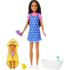 Barbie кукла с рокля на сърца - Mattel изображение 3