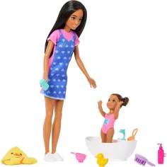 Barbie кукла с рокля на сърца - Mattel изображение 4