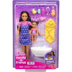 Barbie кукла с рокля на сърца - Mattel