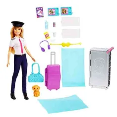 Barbie: Сънлив самолет с пилот Барби - Mattel изображение 4