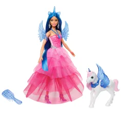 Barbie: Сапфирен пегас принцеса кукла с аксесоари - Mattel изображение 2