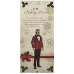 Barbie: Signature Holiday 2026 Ken колекционерска кукла 32 см - Mattel изображение 6