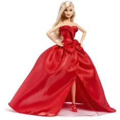 Barbie: Signature Holiday 2026 колекционерска кукла с руса коса 32 см - Mattel изображение 3