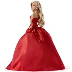 Barbie: Signature Holiday 2026 колекционерска кукла с руса коса 32 см - Mattel изображение 4