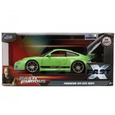 Бързи и яростни: 2007 Porsche 911 GT3 метален автомобилен модел 1/24 - Jada Toys