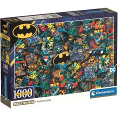 Batman 1000-частен невъзможен пъзел 70x50см - Clementoni