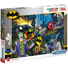 Batman срещу Joker 104 части суперцветен пъзел - Clementoni