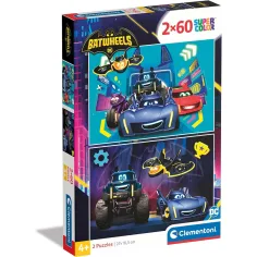 Batwheels 2x60бр. Supercolor пъзел - Clementoni