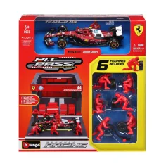 Bburago: F1 състезателен автомобил - Ferrari SF-25 Pit / Lewis Hamilton 1/43