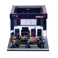 Bburago: F1 състезателен автомобил - Red Bull RB21 Pit / Max Verstappen 1/43 изображение 2