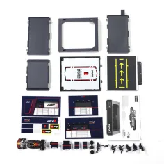 Bburago: F1 състезателен автомобил - Red Bull RB21 Pit / Max Verstappen 1/43 изображение 3