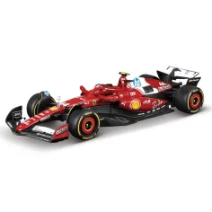 Bburago: Ferrari SF-25 F1 състезателен автомобил метален автомобилен модел 1/43 (Люис Хамилтън #44)