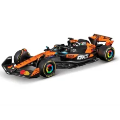 Bburago: McLaren MCL39 (2025) F1 състезателен автомобил метален автомобилен модел 1/43 (Оскар Пиастри #81)