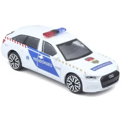 Bburago: Унгарска полицейска кола Audi A6 Avant 1:43 изображение 2