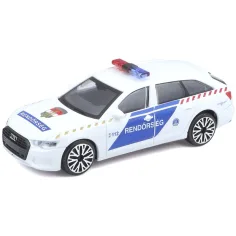Bburago: Унгарска полицейска кола Audi A6 Avant 1:43 изображение 1