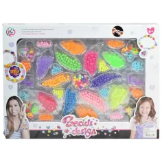 Beads Design: Комплект за изработка на бижута с 500+ цветни и блестящи мъниста