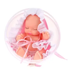 BEAU Baby спяща кукла изненада в топка в два варианта 8,5 см 1 бр изображение 3