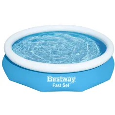 Bestway: Бързо надуваема басейн с ръб 305x66cm