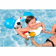 Bestway: Disney Junior® Мики Маус надуваем пояс за плуване 74 x 76 см изображение 3