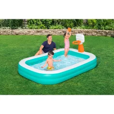 Bestway: Dunk N' Splash™ басейн с баскетболно табло 251x168x102см изображение 2