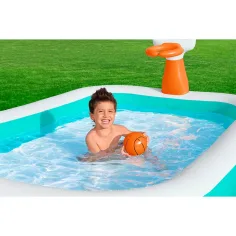 Bestway: Dunk N' Splash™ басейн с баскетболно табло 251x168x102см изображение 3