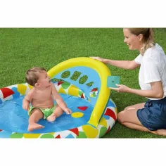 Bestway: Lil' Splash & Learn™ басейн за пръскане 120 x 117 x 46 см изображение 4