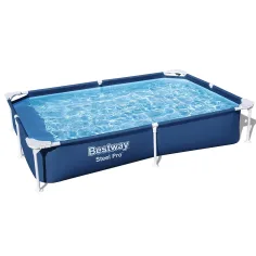 Bestway: Steel Pro метална рамкова басейн 221x150x43cm изображение 1