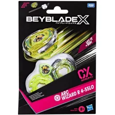 Beyblade X Стартов комплект: Arc Wizard R 4-55LO CX въртяща се играчка - Hasbro