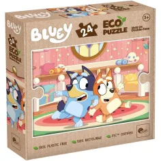 Bluey 2 в 1 24бр. Eco мини пъзел и оцветяване 35x25см - Lisciani