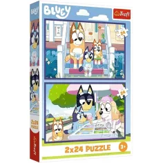 Bluey 2x24бр. пъзел - Trefl