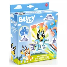 Bluey Аерограф Арт постер създател комплект
