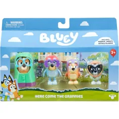 Bluey: Бабушки 4-брой комплект за игра