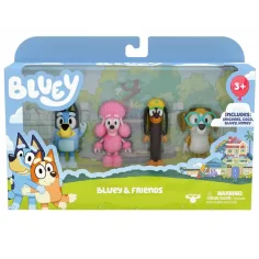 Bluey: Bluey и приятелите му комплект от 4 фигурки изображение 1