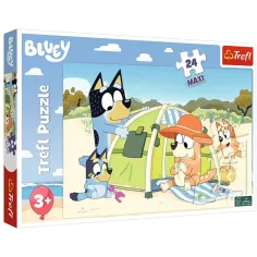 Bluey чудесният ден 24 части Maxi пъзел - Trefl