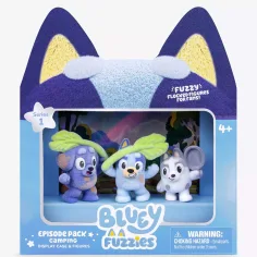 Bluey Fuzzies 3 части комплект - Къмпинг изображение 1