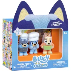 Bluey Fuzzies Епизод 3бр. комплект - Павлова
